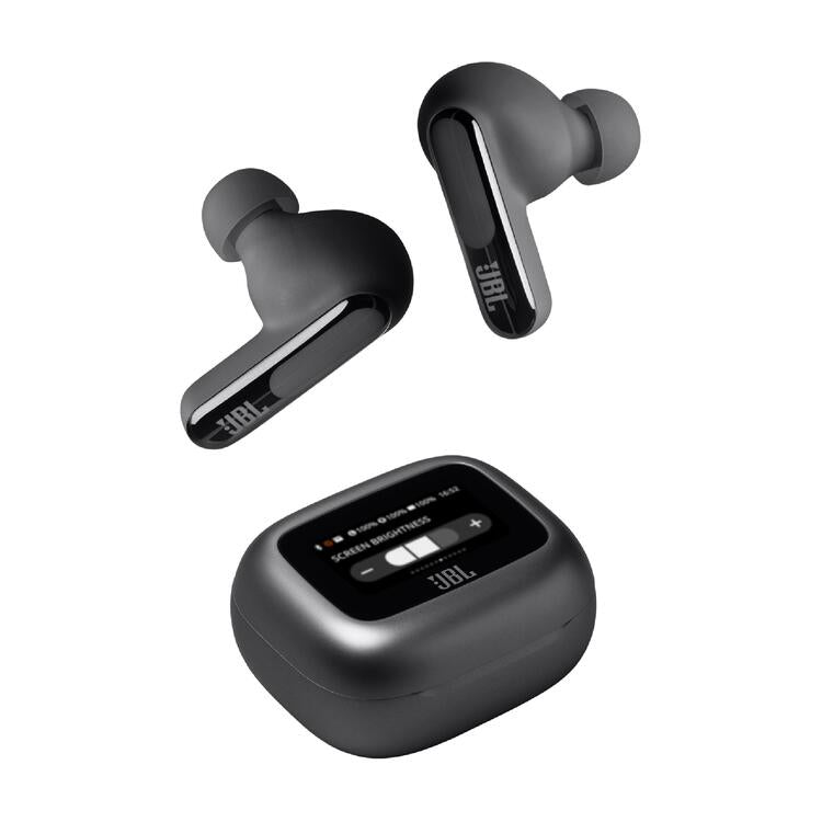 JBL Live Beam 3 | Écouteurs intra-auriculaires - Écran tactile LED 1,45" - Noir-SONXPLUS La Sarre