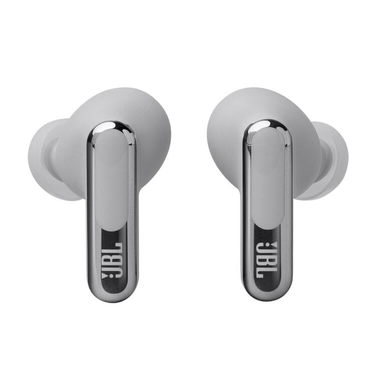 JBL Live Beam 3 | Écouteurs intra-auriculaires - Écran tactile LED 1,45" - Argent-SONXPLUS La Sarre