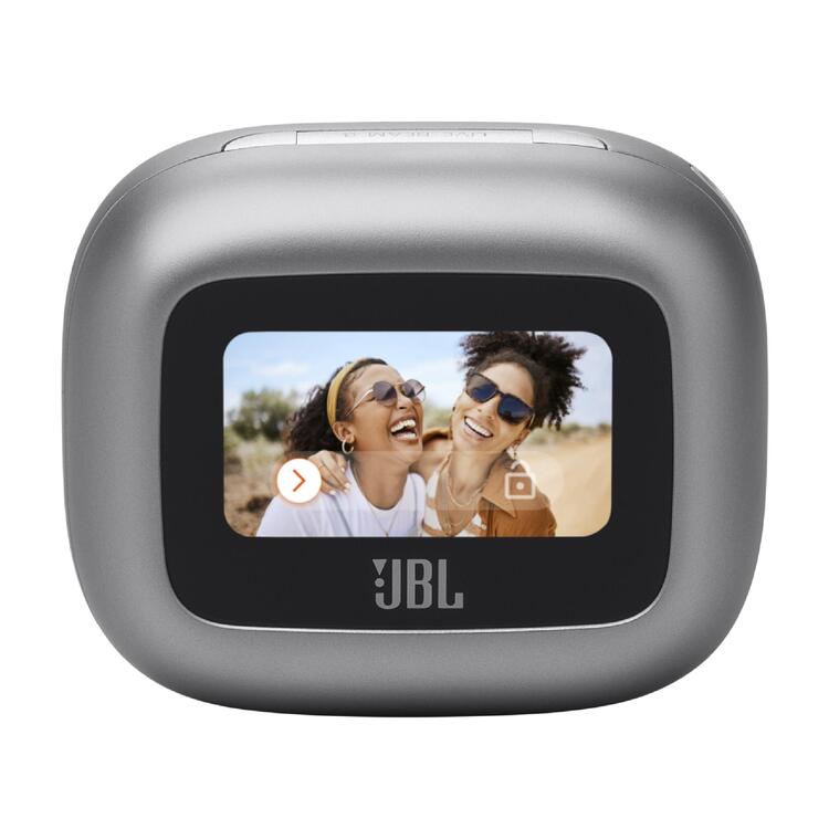 JBL Live Beam 3 | Écouteurs intra-auriculaires - Écran tactile LED 1,45" - Argent-SONXPLUS La Sarre