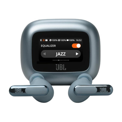 JBL Live Beam 3 | Écouteurs intra-auriculaires - Écran tactile LED 1,45" - Bleu-SONXPLUS La Sarre