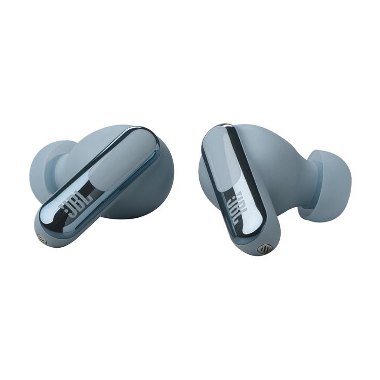 JBL Live Beam 3 | Écouteurs intra-auriculaires - Écran tactile LED 1,45" - Bleu-SONXPLUS La Sarre