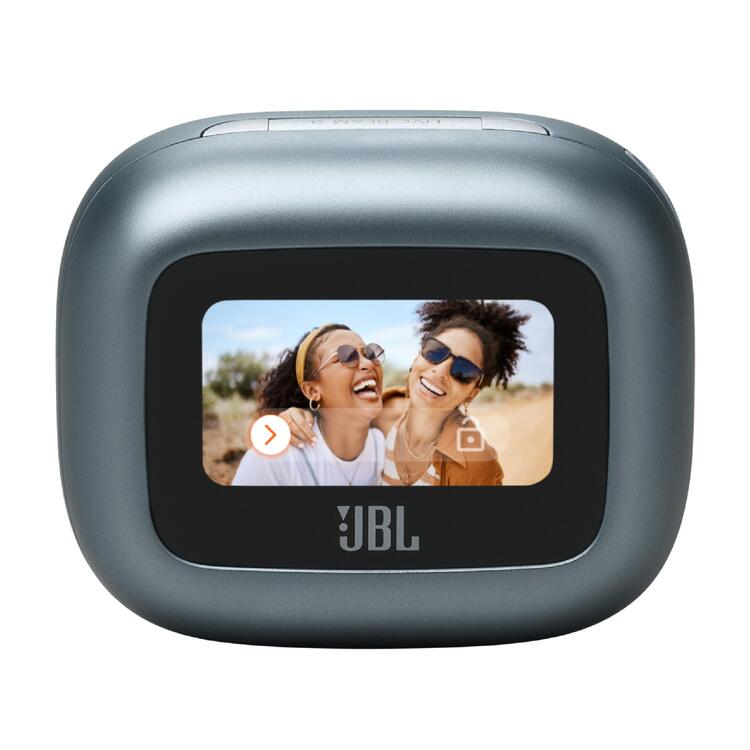 JBL Live Beam 3 | Écouteurs intra-auriculaires - Écran tactile LED 1,45" - Bleu-SONXPLUS La Sarre