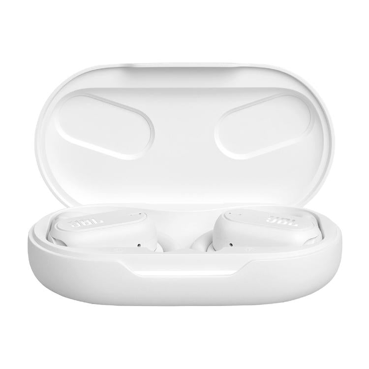 JBL Soundgear Sense | Écouteurs sportifs à conduction - Bluetooth - Blanc-SONXPLUS La Sarre