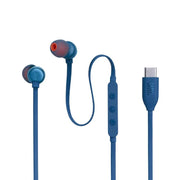 JBL Tune 310C | Écouteurs intra-auriculaires - Filaire - USB-C - Télécommande 3 boutons - Bleu-SONXPLUS La Sarre