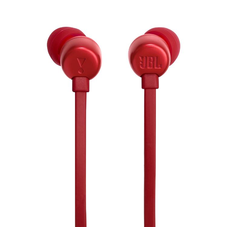 JBL Tune 310C | Écouteurs intra-auriculaires - Filaire - USB-C - Télécommande 3 boutons - Rouge-SONXPLUS La Sarre
