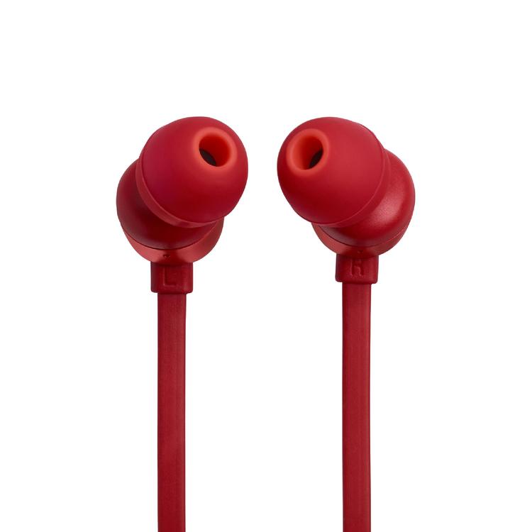 JBL Tune 310C | Écouteurs intra-auriculaires - Filaire - USB-C - Télécommande 3 boutons - Rouge-SONXPLUS La Sarre