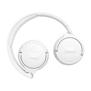 JBL Tune 670NC | Écouteurs circum-auriculaires sans fil - Bluetooth - Annulation active du bruit - Fast Pair - Blanc-SONXPLUS La Sarre