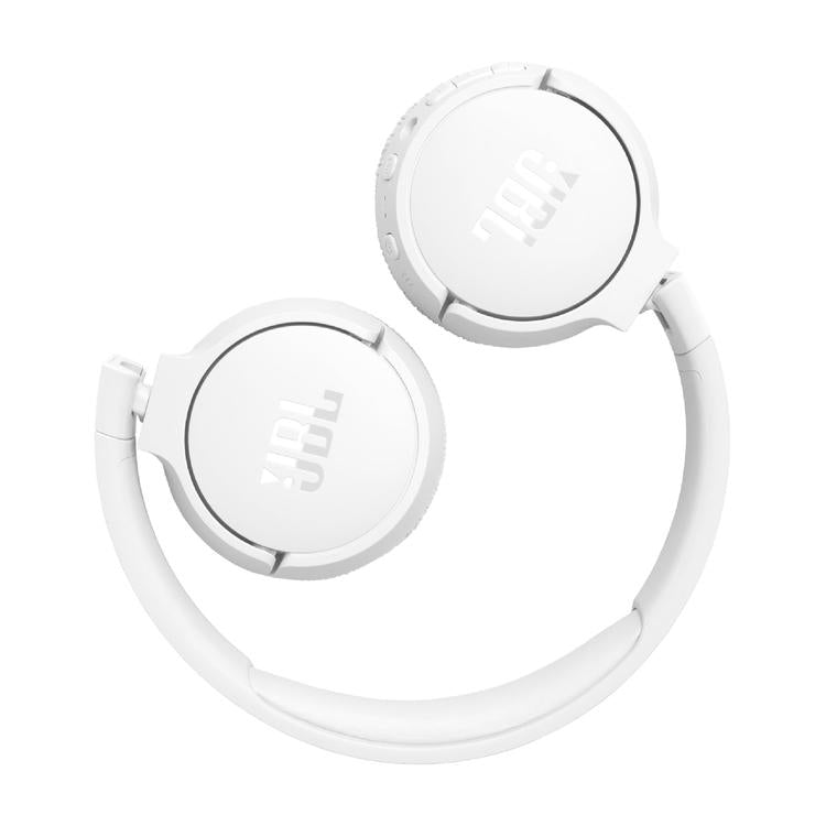 JBL Tune 670NC | Écouteurs circum-auriculaires sans fil - Bluetooth - Annulation active du bruit - Fast Pair - Blanc-SONXPLUS La Sarre