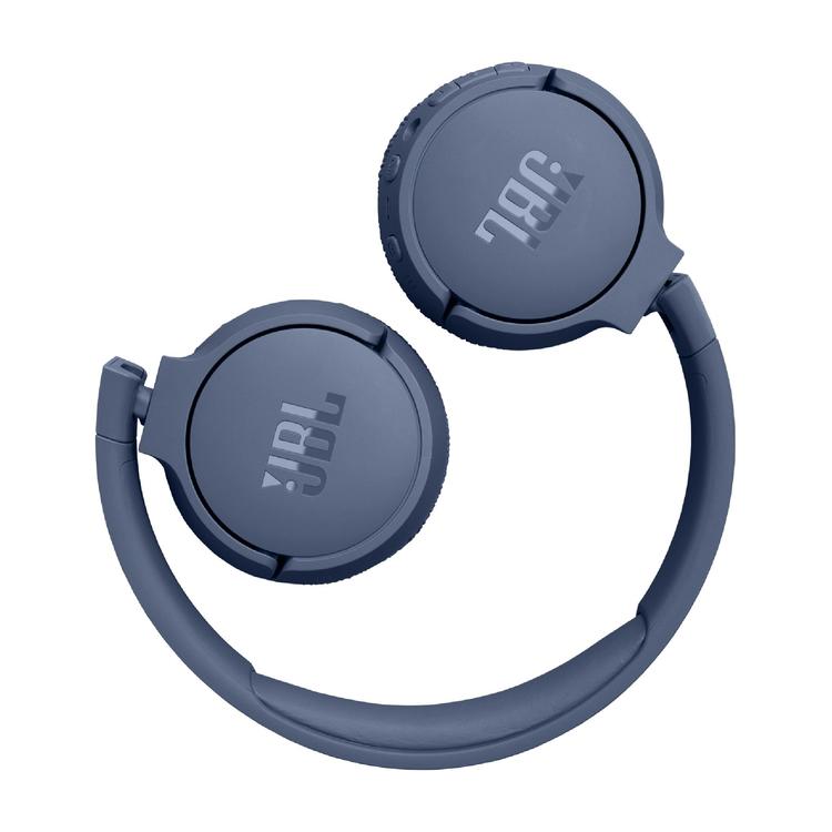 JBL Tune 670NC | Écouteurs circum-auriculaires sans fil - Bluetooth - Annulation active du bruit - Fast Pair - Bleu-SONXPLUS La Sarre