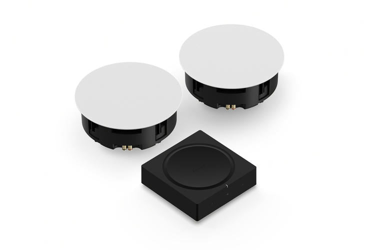 Sonos In-Ceiling | Ensemble haut-parleurs 8" - 225 Watts maximum - Paire - Blanc-SONXPLUS La Sarre
