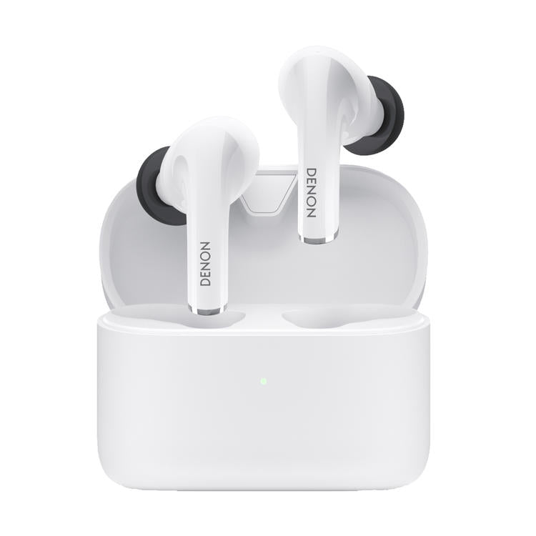 Denon AHC830NCW | Écouteurs sans fil - Intra-auriculaires - Réduction active du bruit - Blanc-SONXPLUS La Sarre