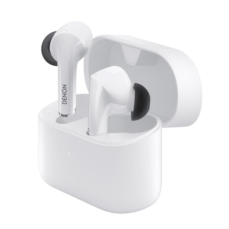 Denon AHC830NCW | Écouteurs sans fil - Intra-auriculaires - Réduction active du bruit - Blanc-SONXPLUS La Sarre