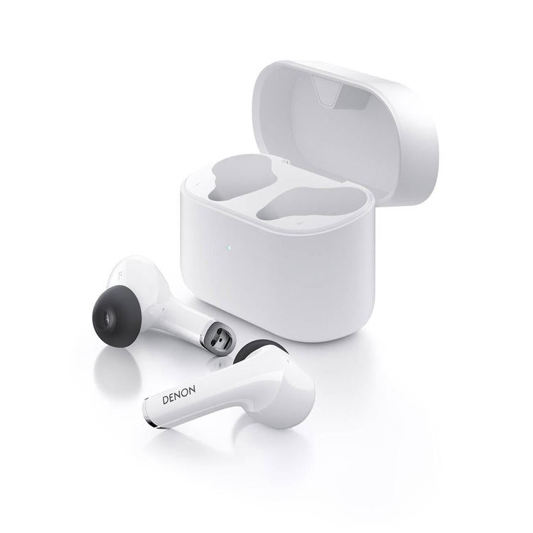Denon AHC830NCW | Écouteurs sans fil - Intra-auriculaires - Réduction active du bruit - Blanc-SONXPLUS La Sarre