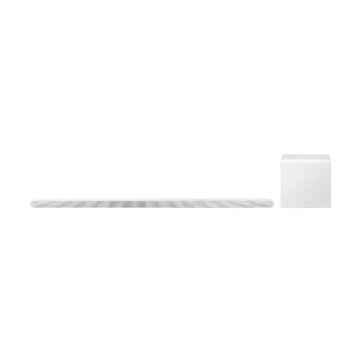 Samsung HW-S801D | Barre de son ultra slim - 3.1.2 canaux - Caisson de graves sans fil - 330W - Dolby Atmos - Bluetooth - Blanc-SONXPLUS La Sarre