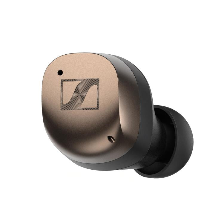 Sennheiser MOMENTUM True Wireless 4 | Écouteurs intra-auriculaires - Sans fil - Réduction adaptative du bruit - Noir/Cuivre-SONXPLUS La Sarre