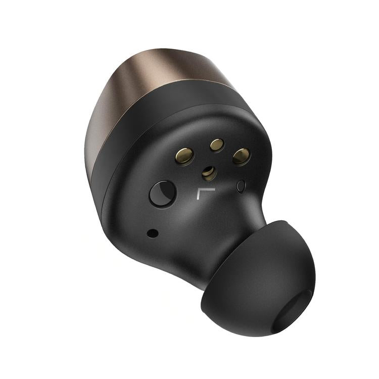 Sennheiser MOMENTUM True Wireless 4 | Écouteurs intra-auriculaires - Sans fil - Réduction adaptative du bruit - Noir/Cuivre-SONXPLUS La Sarre