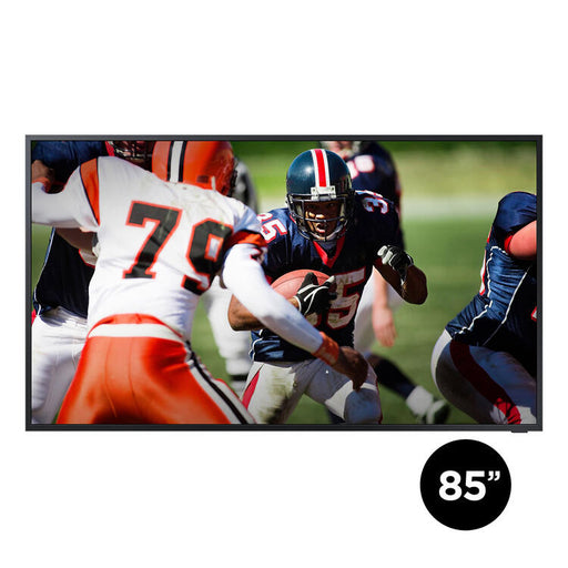 Samsung QN85LST9CAFXZC | Téléviseur extérieur QLED 85" The Terrace - Protection solaire directe - Résistant aux intempéries - 4K Ultra HD-SONXPLUS La Sarre