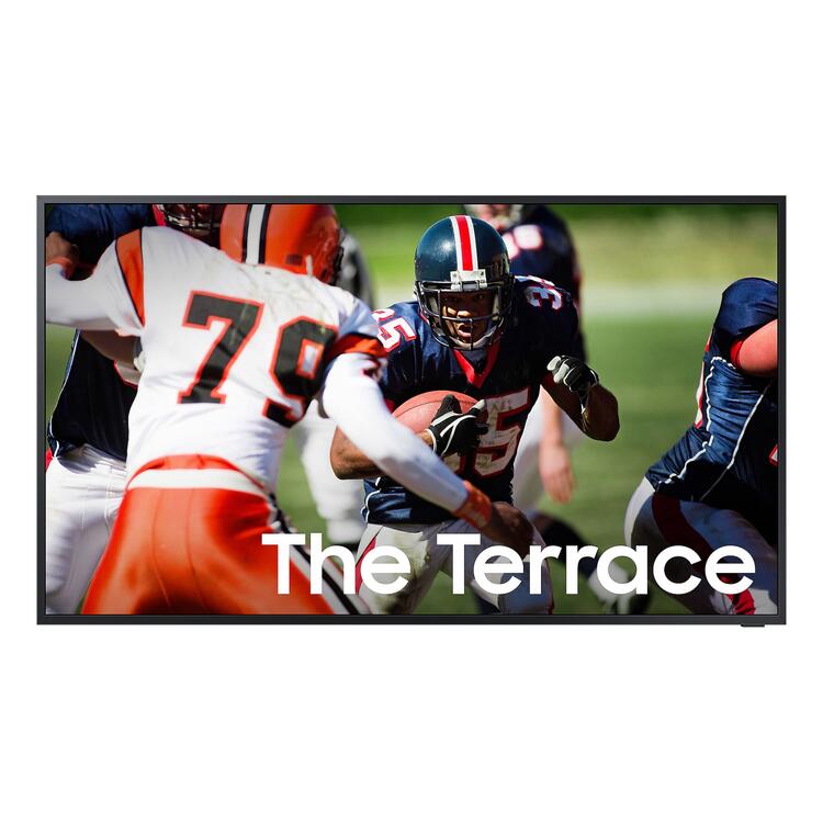 Samsung QN85LST9CAFXZC | Téléviseur extérieur QLED 85" The Terrace - Protection solaire directe - Résistant aux intempéries - 4K Ultra HD-SONXPLUS La Sarre