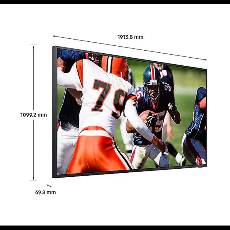 Samsung QN85LST9CAFXZC | Téléviseur extérieur QLED 85" The Terrace - Protection solaire directe - Résistant aux intempéries - 4K Ultra HD-SONXPLUS La Sarre