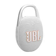JBL Clip 5 | Haut-parleur à mousqueton portable - Bluetooth - IP67 - Blanc-SONXPLUS La Sarre