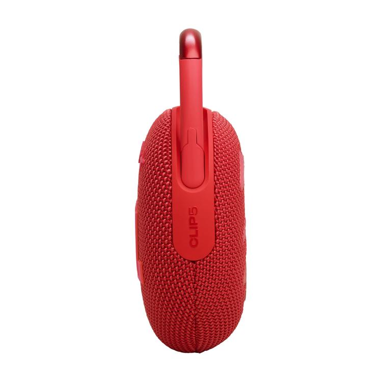 JBL Clip 5 | Haut-parleur à mousqueton portable - Bluetooth - IP67 - Rouge-SONXPLUS La Sarre