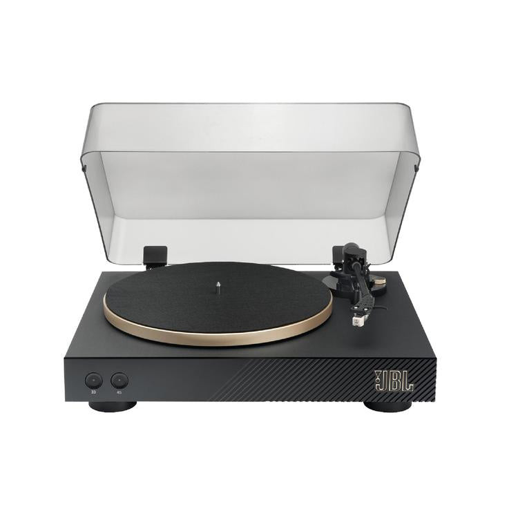 JBL Spinner BT | Table tournante bluetooth - AptX-HD - MDF - Noir/Orange-SONXPLUS La Sarre