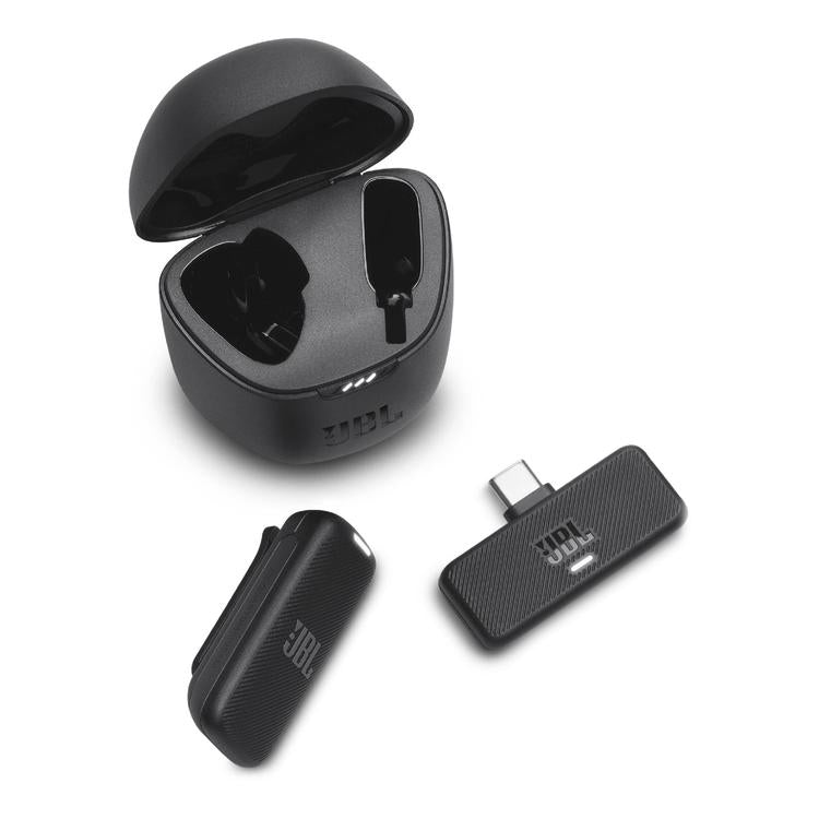 JBL Quantum Stream Wireless | Microphone sans fil à clip - 24 Heures d'autonomie totale - Noir-SONXPLUS La Sarre