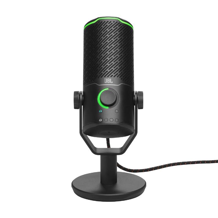 JBL Quantum Stream Studio | Microphone de studio - Entrée 3,5mm - Noir-SONXPLUS La Sarre