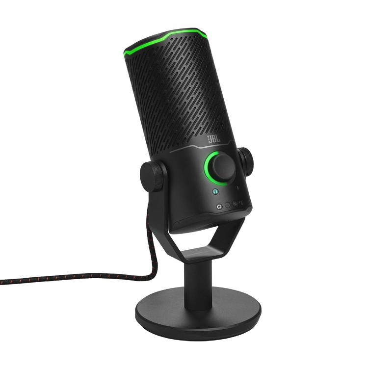 JBL Quantum Stream Studio | Microphone de studio - Entrée 3,5mm - Noir-SONXPLUS La Sarre
