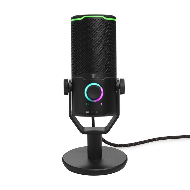 JBL Quantum Stream Studio | Microphone de studio - Entrée 3,5mm - Noir-SONXPLUS La Sarre
