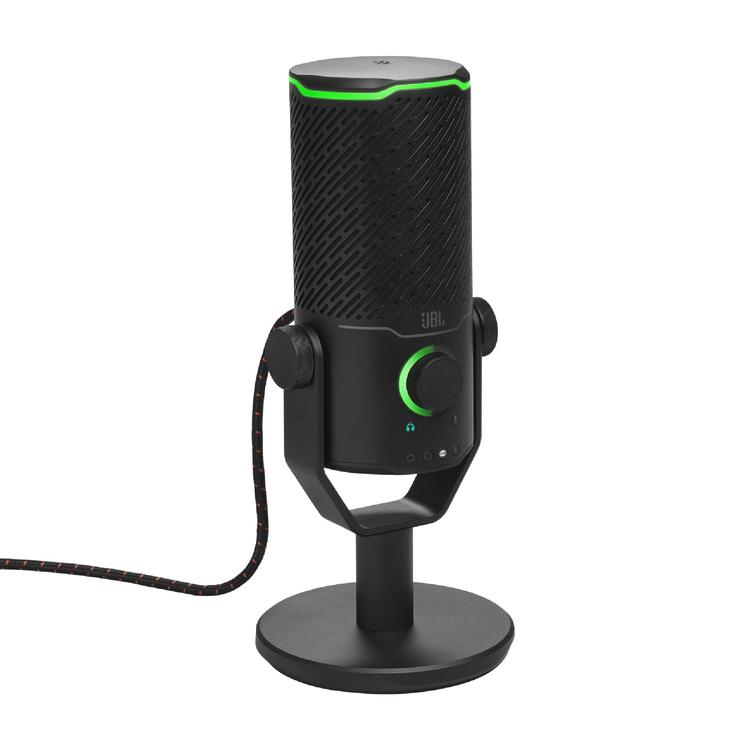 JBL Quantum Stream Studio | Microphone de studio - Entrée 3,5mm - Noir-SONXPLUS La Sarre