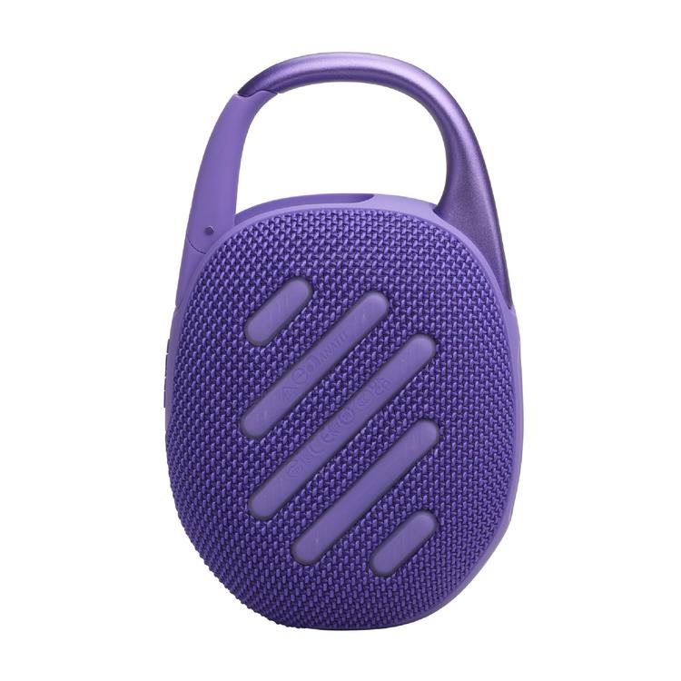 JBL Clip 5 | Haut-parleur à mousqueton portable - Bluetooth - IP67 - Mauve-SONXPLUS La Sarre