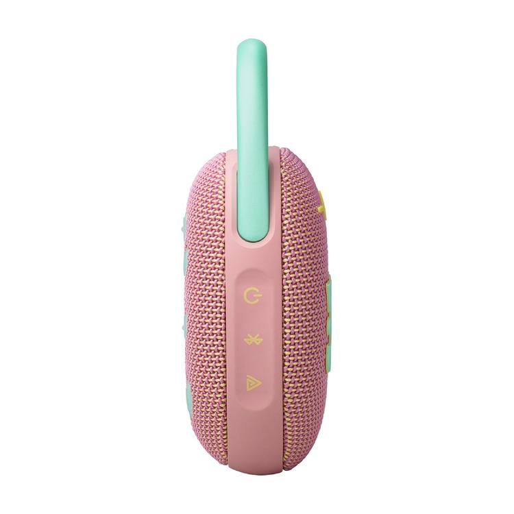 JBL Clip 5 | Haut-parleur à mousqueton portable - Bluetooth - IP67 - Rose-SONXPLUS La Sarre