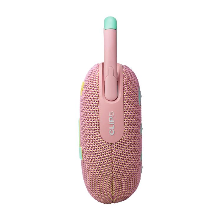 JBL Clip 5 | Haut-parleur à mousqueton portable - Bluetooth - IP67 - Rose-SONXPLUS La Sarre
