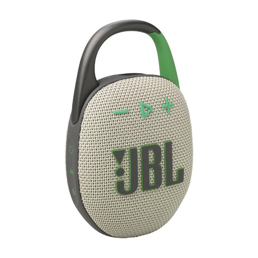 JBL Clip 5 | Haut-parleur à mousqueton portable - Bluetooth - IP67 - Sable-SONXPLUS La Sarre