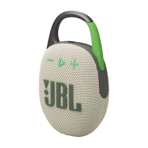 JBL Clip 5 | Haut-parleur à mousqueton portable - Bluetooth - IP67 - Sable-SONXPLUS La Sarre
