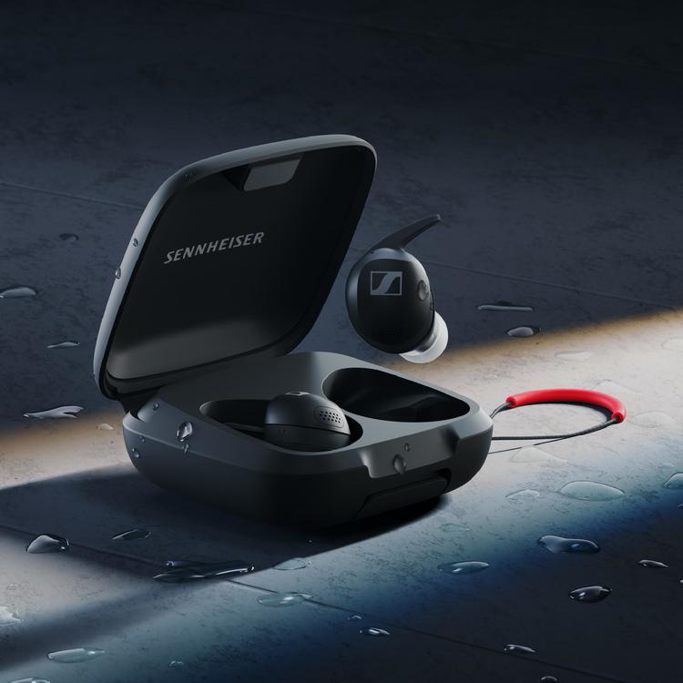 Sennheiser Momentum Sport | Écouteurs intra-auriculaires - Sans fil - Réduction active du bruit - Noir-SONXPLUS La Sarre