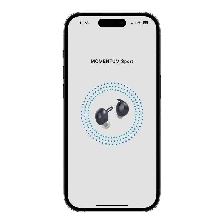 Sennheiser Momentum Sport | Écouteurs intra-auriculaires - Sans fil - Réduction active du bruit - Noir-SONXPLUS La Sarre