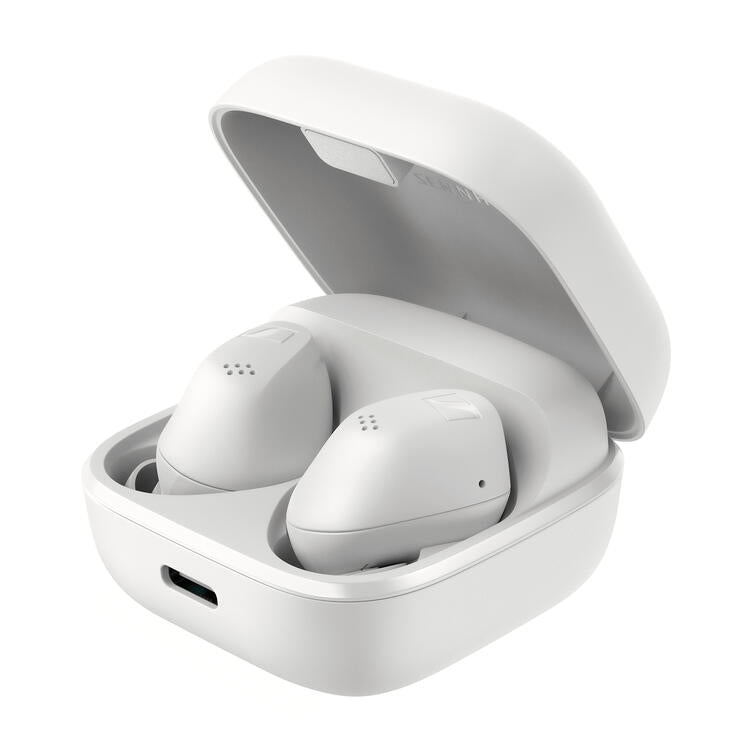 Sennheiser Accentum True Wireless | Écouteurs intra-auriculaires - Sans fil - Réduction active du bruit - Blanc-SONXPLUS La Sarre