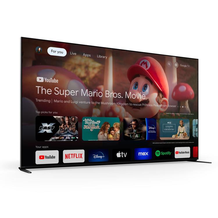 Sony BRAVIA 9 K-85XR90 | Téléviseur 85" - Mini DEL - Série XR90 - 4K HDR - Google TV-SONXPLUS La Sarre