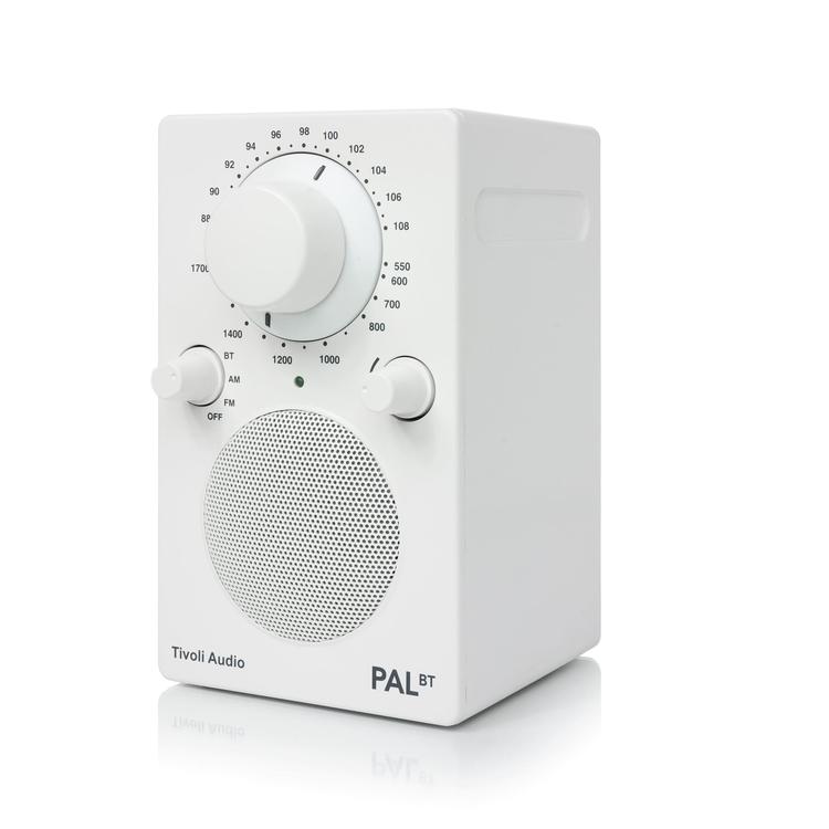Tivoli PAL BT | Radio Am/Fm portatif - Jusqu'à 12 heures d'autonomie - Bluetooth - Blanc-SONXPLUS La Sarre