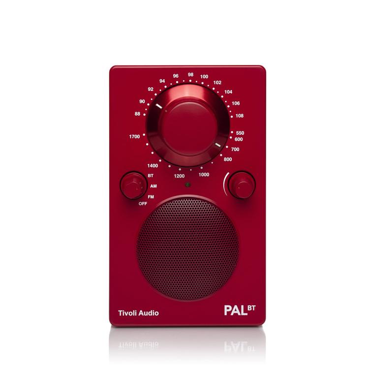 Tivoli PAL BT | Radio Am/Fm portatif - Jusqu'à 12 heures d'autonomie - Bluetooth - Rouge-SONXPLUS La Sarre