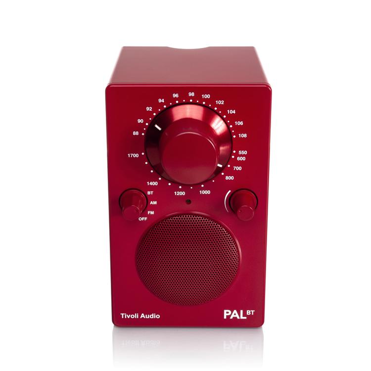 Tivoli PAL BT | Radio Am/Fm portatif - Jusqu'à 12 heures d'autonomie - Bluetooth - Rouge-SONXPLUS La Sarre