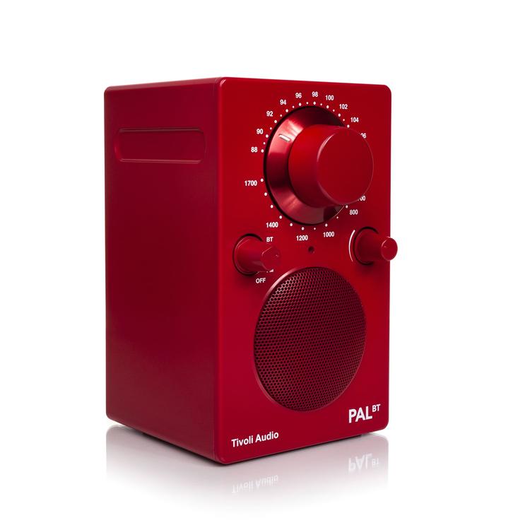 Tivoli PAL BT | Radio Am/Fm portatif - Jusqu'à 12 heures d'autonomie - Bluetooth - Rouge-SONXPLUS La Sarre