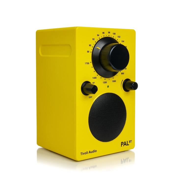 Tivoli PAL BT | Radio Am/Fm portatif - Jusqu'à 12 heures d'autonomie - Bluetooth - Jaune-SONXPLUS La Sarre