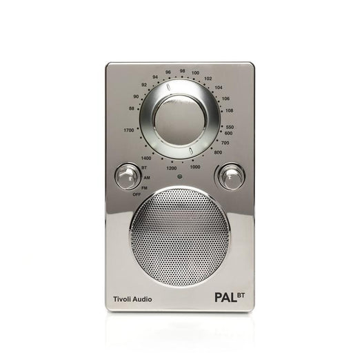Tivoli PAL BT | Radio Am/Fm portatif - Jusqu'à 12 heures d'autonomie - Bluetooth - Chrome-SONXPLUS La Sarre