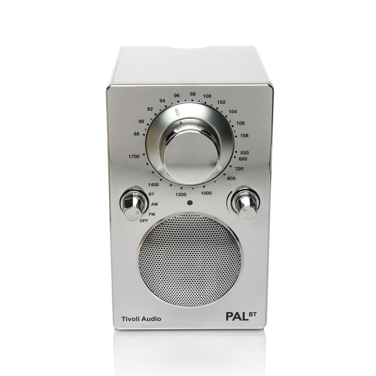 Tivoli PAL BT | Radio Am/Fm portatif - Jusqu'à 12 heures d'autonomie - Bluetooth - Chrome-SONXPLUS La Sarre