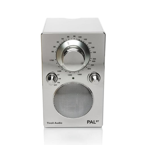 Tivoli PAL BT | Radio Am/Fm portatif - Jusqu'à 12 heures d'autonomie - Bluetooth - Chrome-SONXPLUS La Sarre