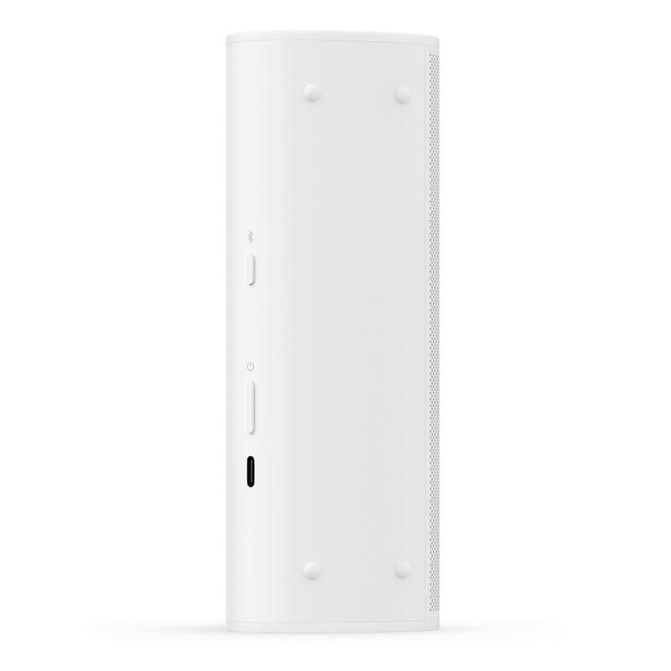 Sonos Roam 2 | Haut-parleur portatif - Bluetooth - Wi-Fi - Étanche - Couplage Stéréo - Blanc-SONXPLUS La Sarre