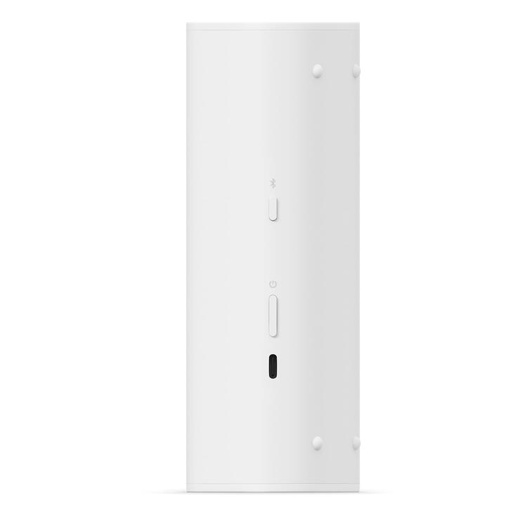 Sonos Roam 2 | Haut-parleur portatif - Bluetooth - Wi-Fi - Étanche - Couplage Stéréo - Blanc-SONXPLUS La Sarre